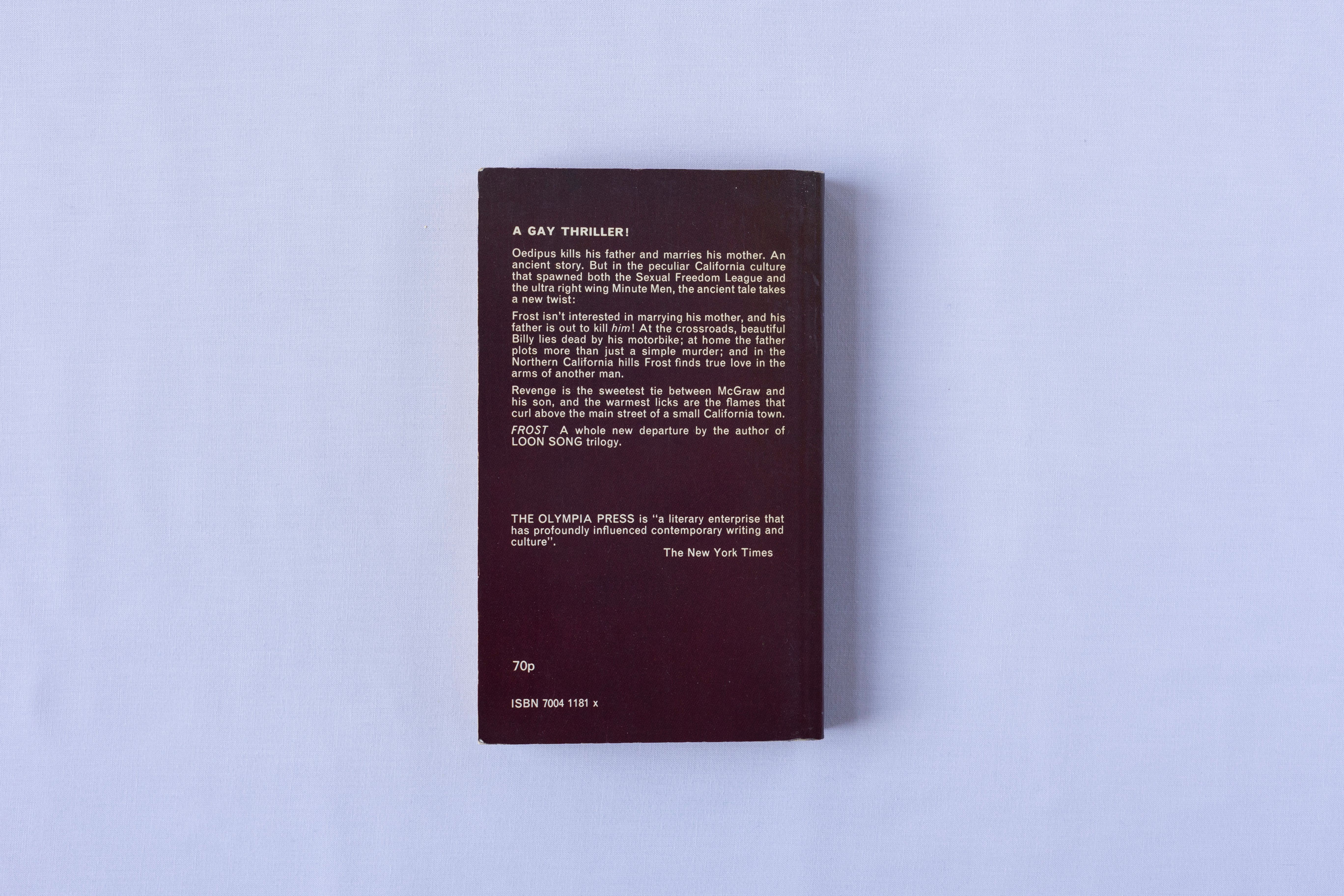 the party, back cover