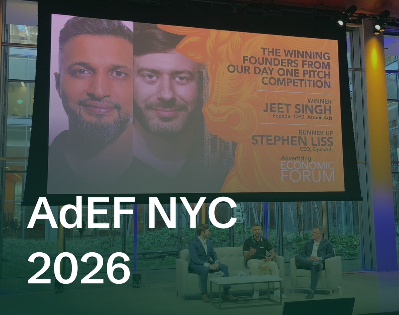 AtomicAds at the Advertising Economic Forum 2026