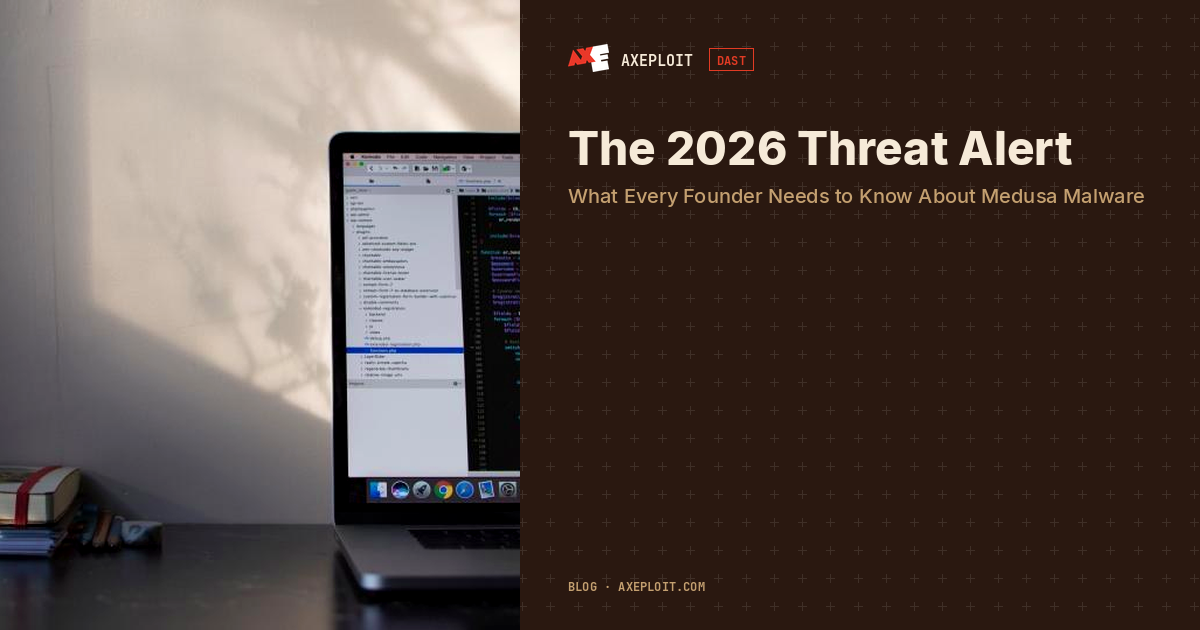 The 2026 Threat Alert: What Every Founder Needs to Know About Medusa Malware