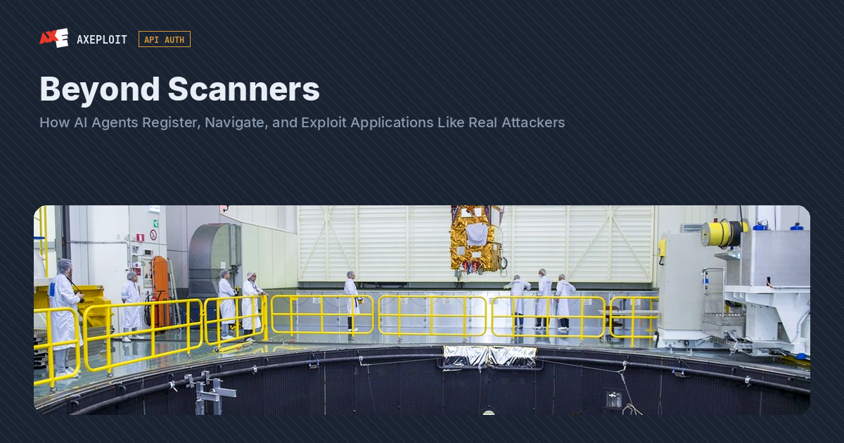 Beyond Scanners: How AI Agents Register, Navigate, and Exploit Applications Like Real Attackers