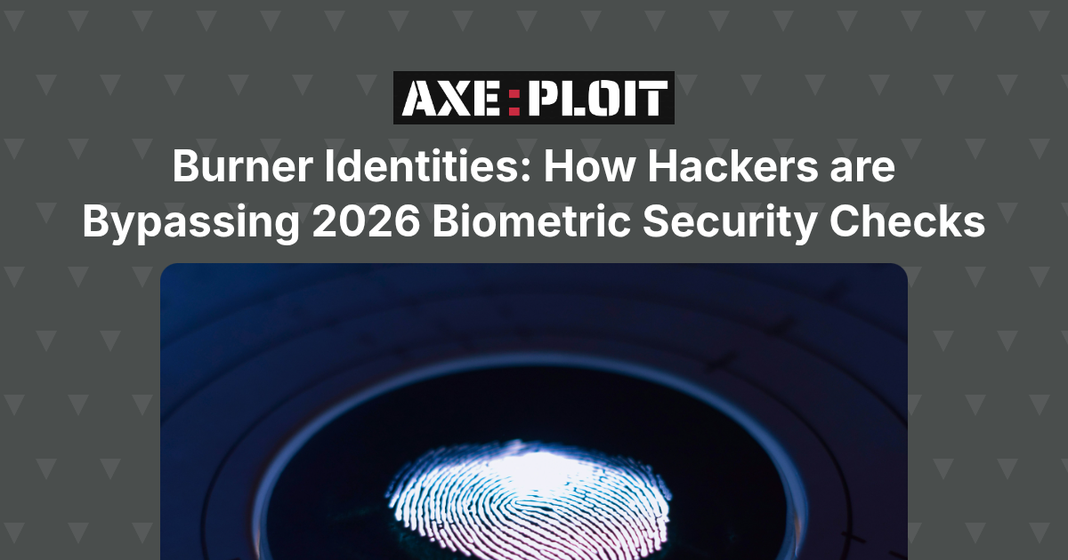 Burner Identities: How Hackers are Bypassing 2026 Biometric Security Checks