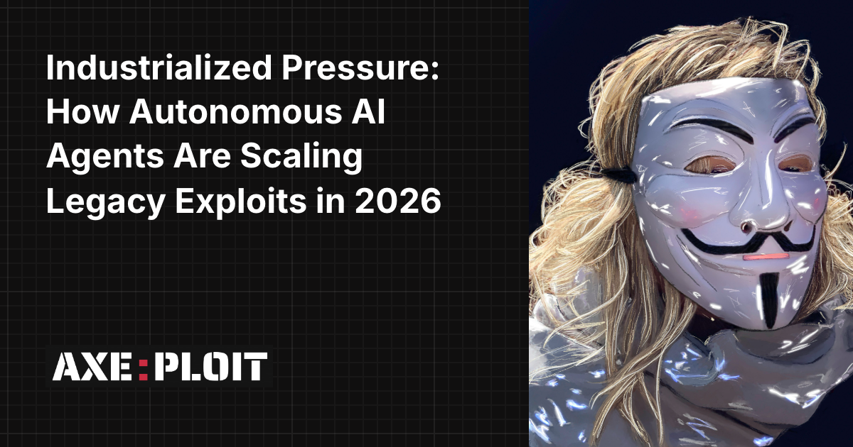 Industrialized Pressure: How Autonomous AI Agents Are Scaling Legacy Exploits in 2026