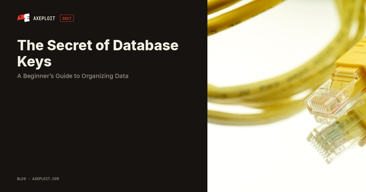 The Secret of Database Keys: A Beginner’s Guide to Organizing Data