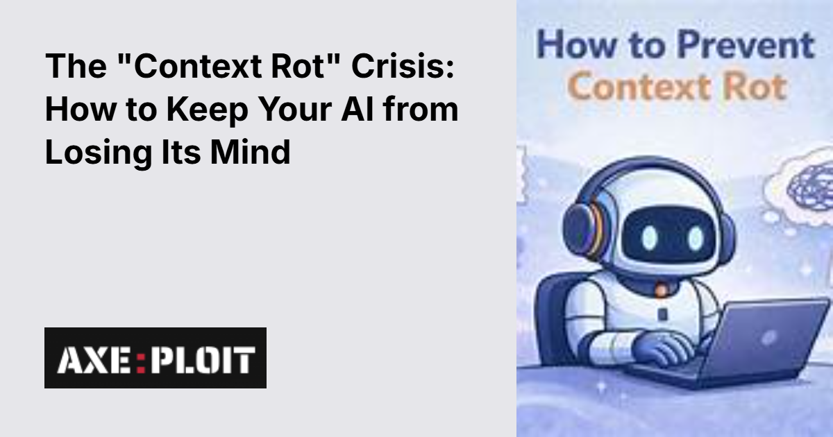 The "Context Rot" Crisis: How to Keep Your AI from Losing Its Mind
