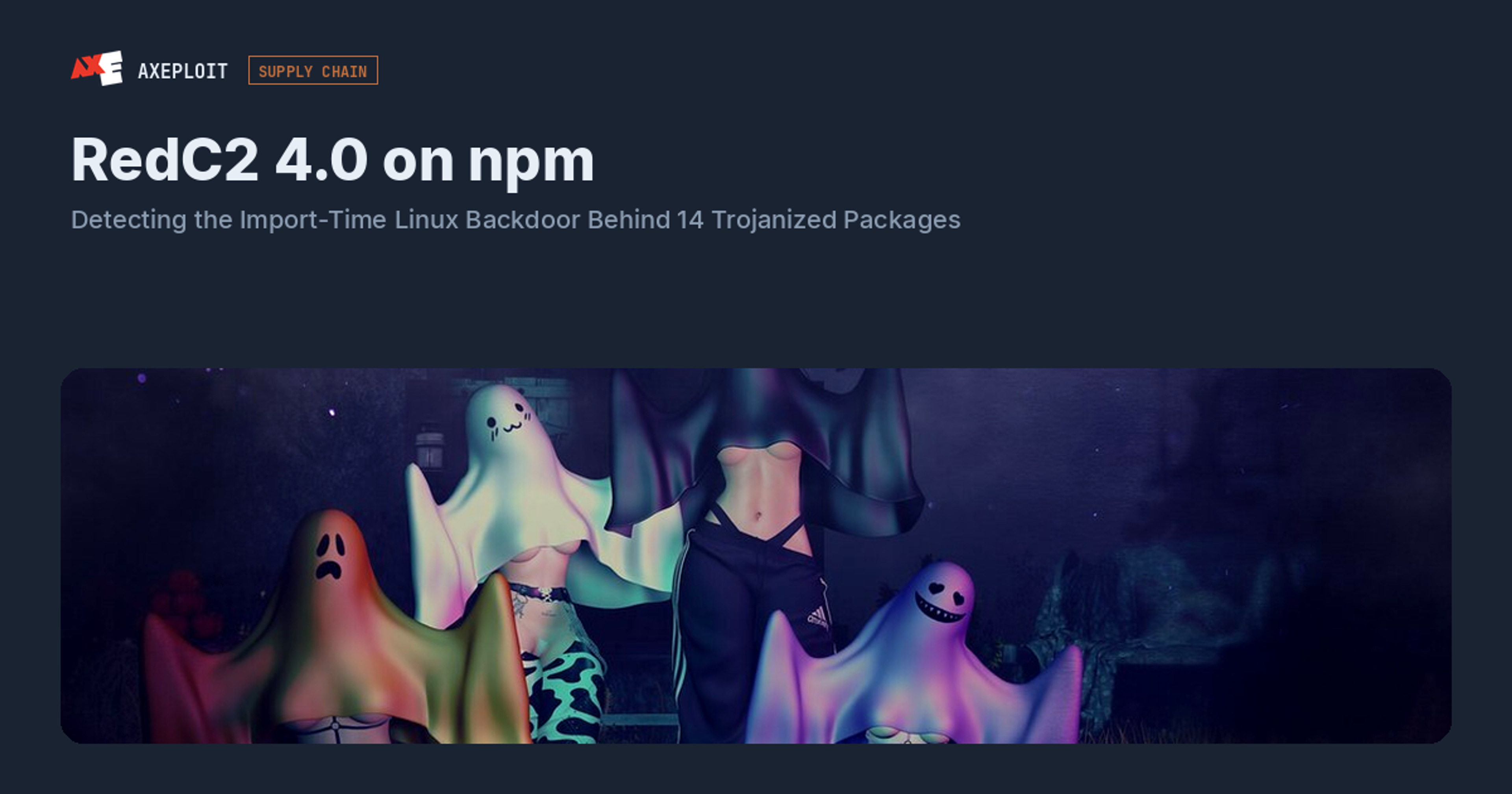 RedC2 4.0 on npm: Detecting the Import-Time Linux Backdoor Behind 14 Trojanized Packages