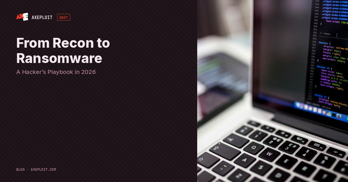 From Recon to Ransomware: A Hacker’s Playbook in 2026