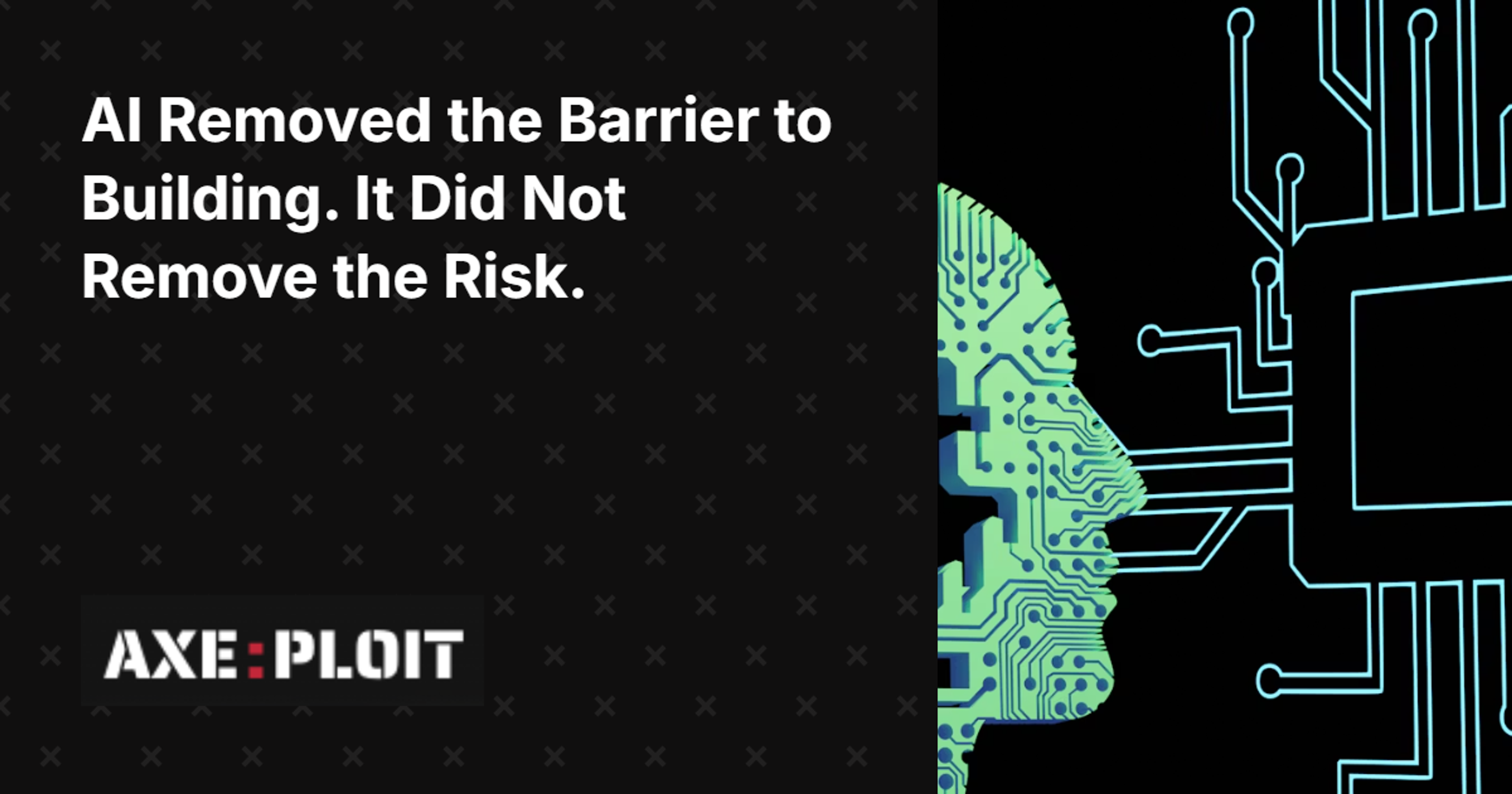 AI Removed the Barrier to Building. It Did Not Remove the Risk.