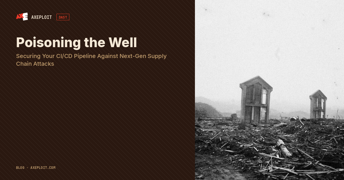 Poisoning the Well: Securing Your CI/CD Pipeline Against Next-Gen Supply Chain Attacks