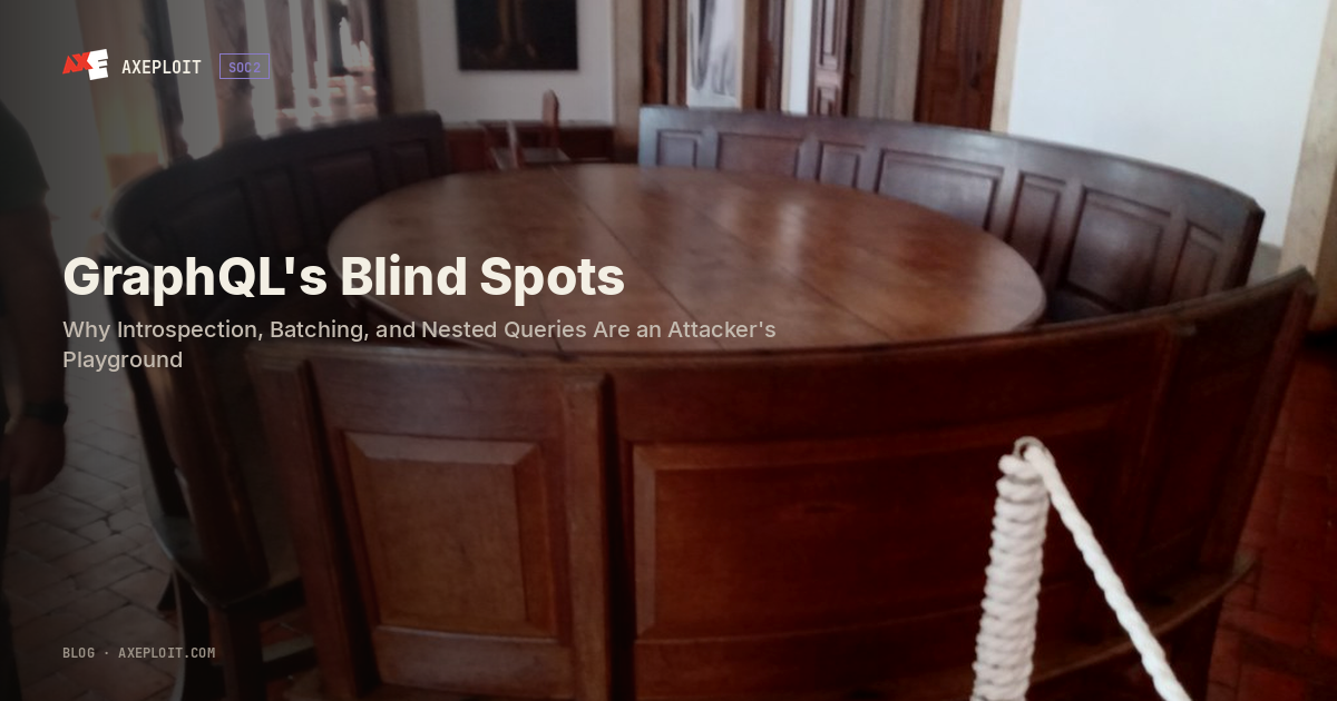 GraphQL's Blind Spots: Why Introspection, Batching, and Nested Queries Are an Attacker's Playground