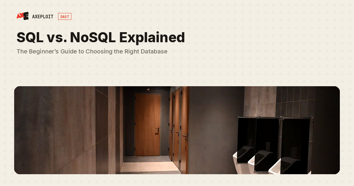 SQL vs. NoSQL Explained: The Beginner’s Guide to Choosing the Right Database