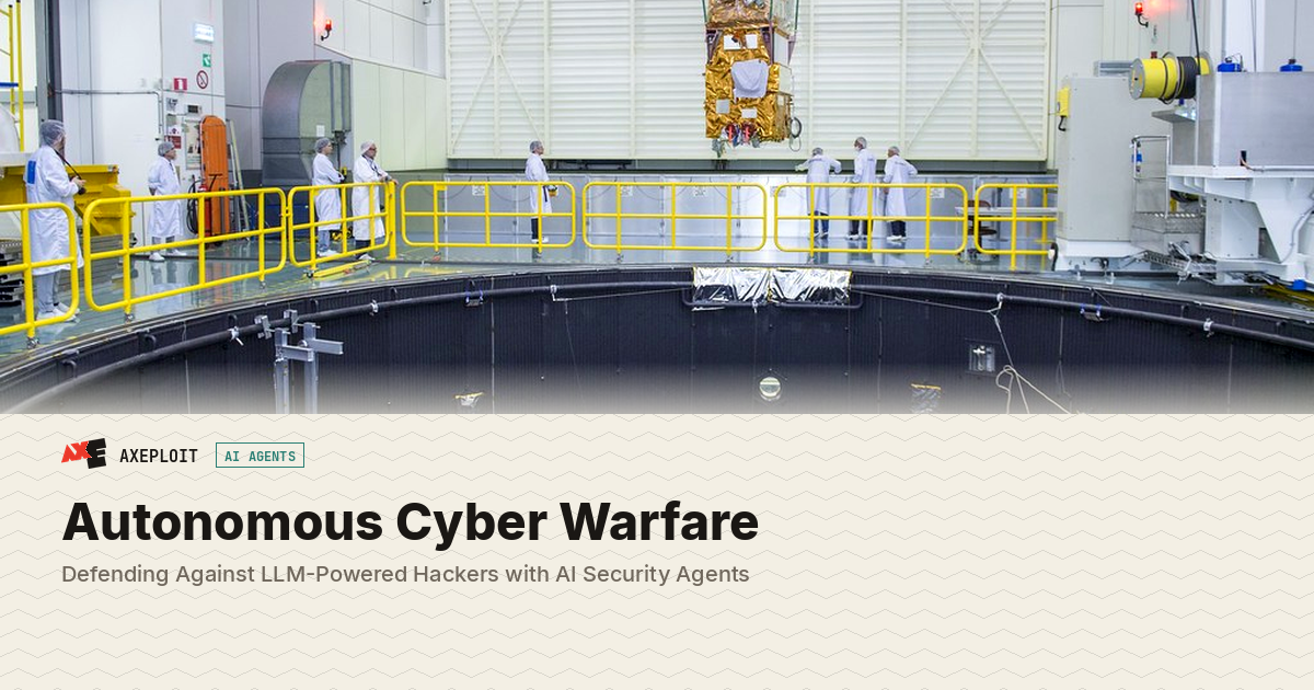 Autonomous Cyber Warfare: Defending Against LLM-Powered Hackers with AI Security Agents