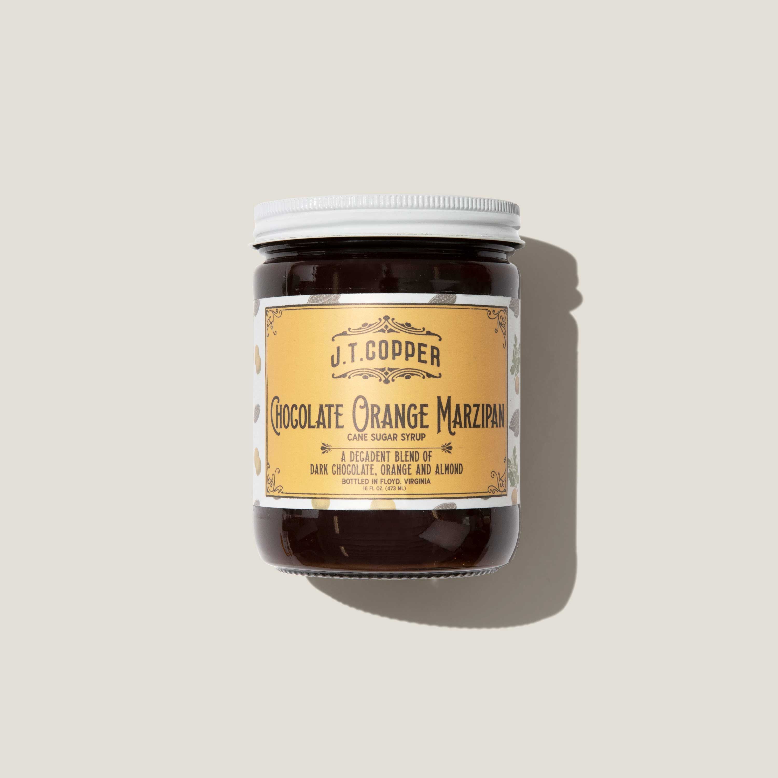 Chocolate Orange Marzipan Syrup - Red Rooster Coffee