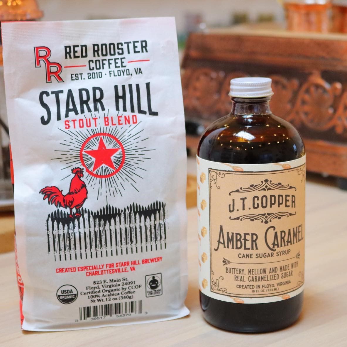 Organic Starr Hill Stout Medium Dark Roast Coffee