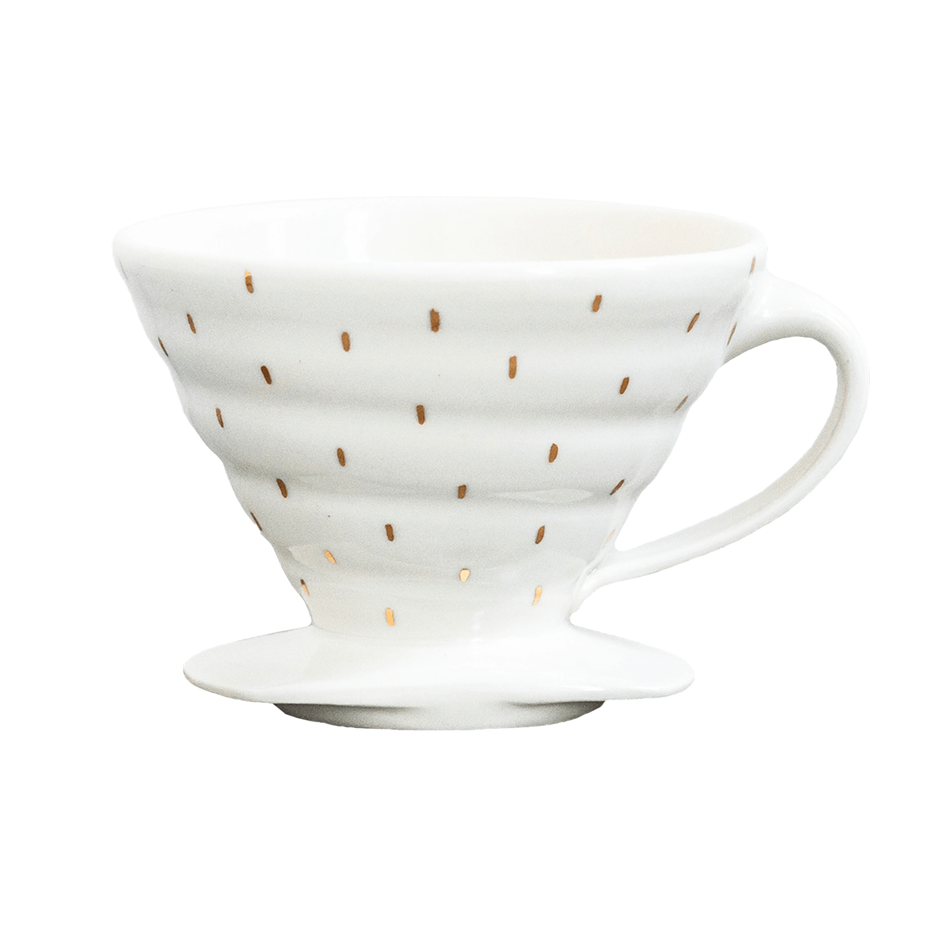 Handmade Ceramic Dripper Red Rooster Coffee