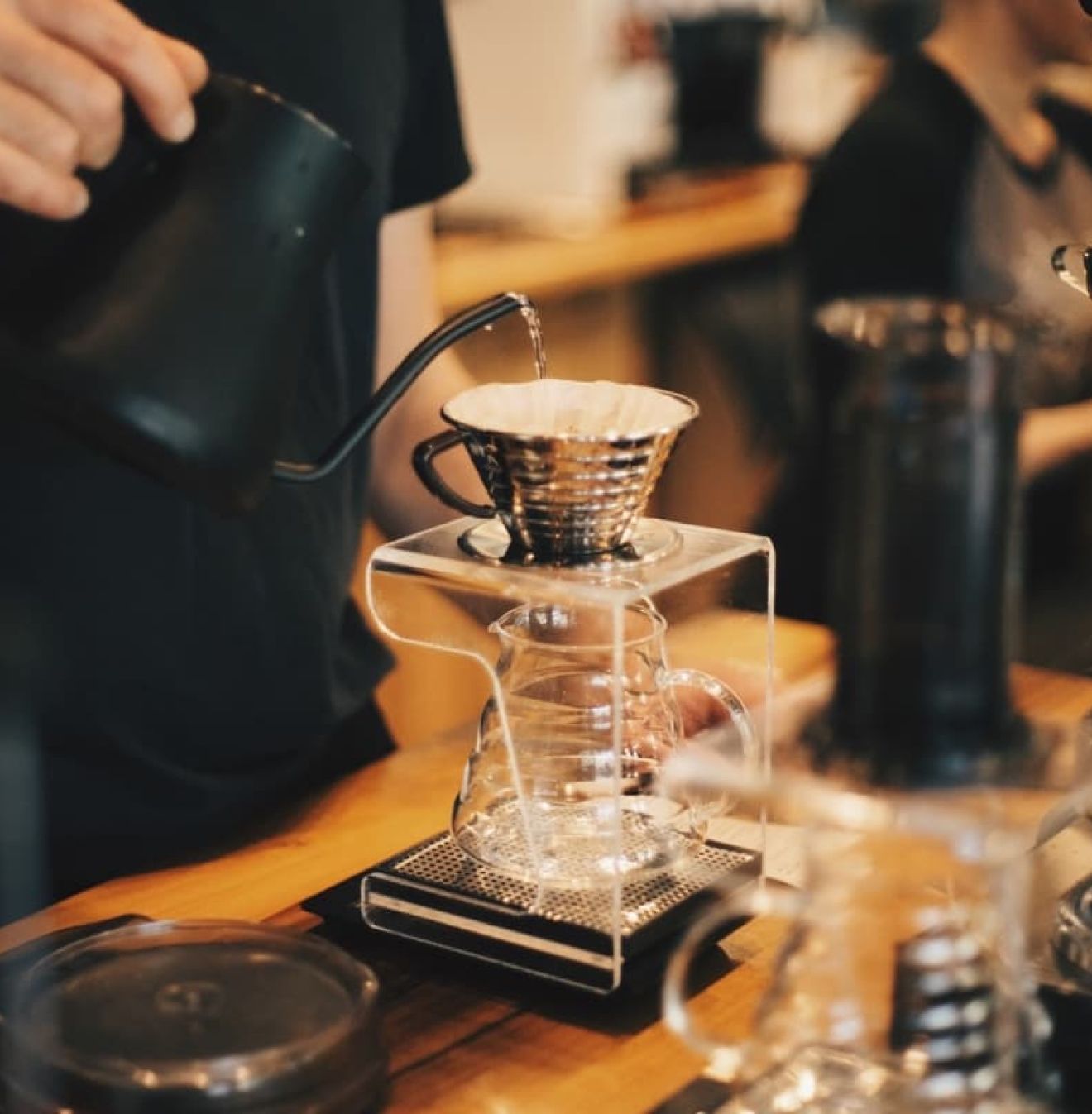 調理器具 NEIGHBORHOOD - NEIGHBORHOOD KALITA SS-DRIPPER Kalita Wave 185 stainless steel dripper – Parlor Coffee