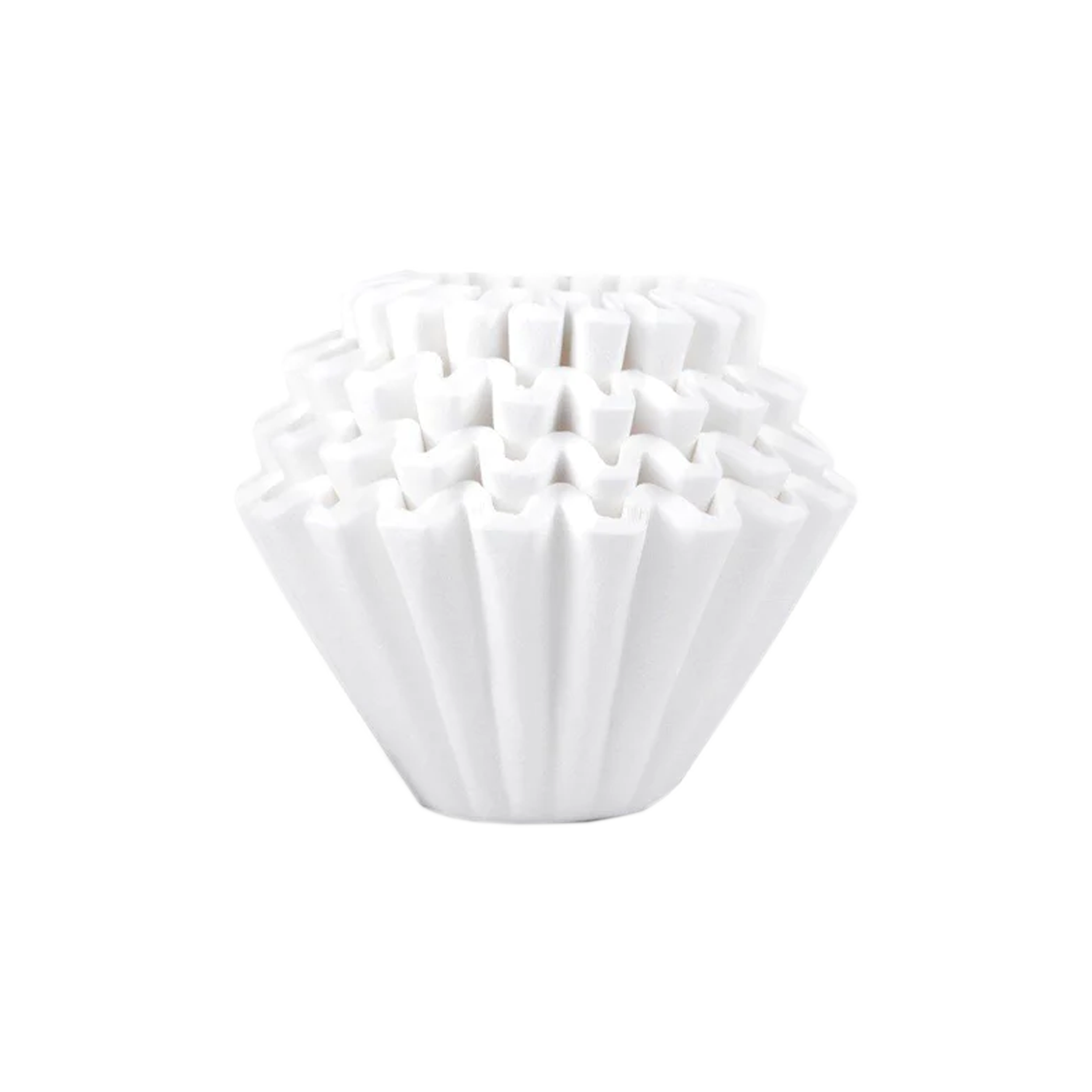 100-Pack Kalita Wave 185 Coffee Filters (2-5 Cup) - Fast Flow, Oxygen Bleached, Disposable