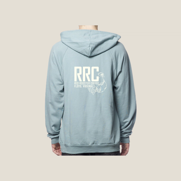 Organic Cotton Pullover Hoodie - Red Rooster Coffee