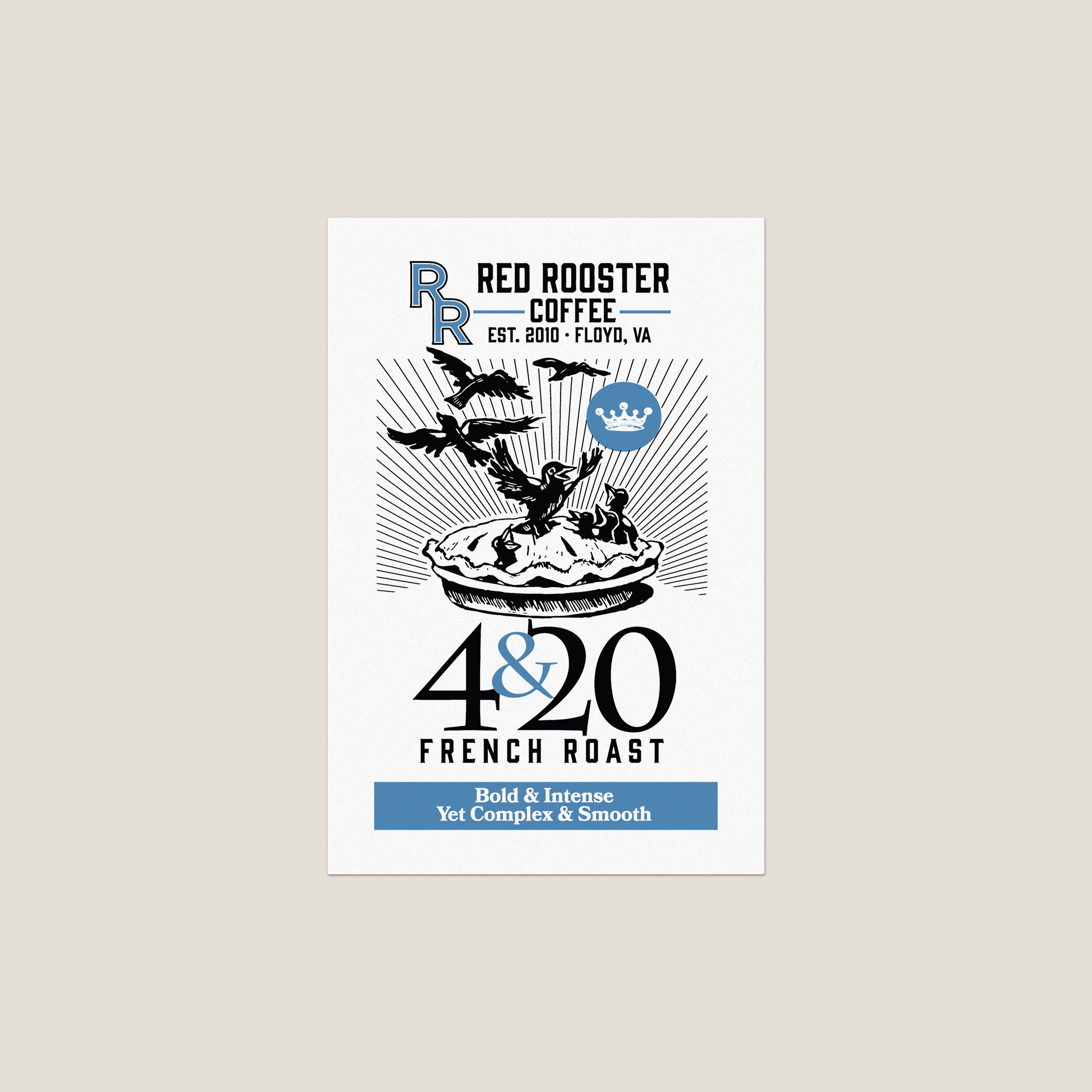 RDCR Logo French Press – Red Dog Coffee Roasters