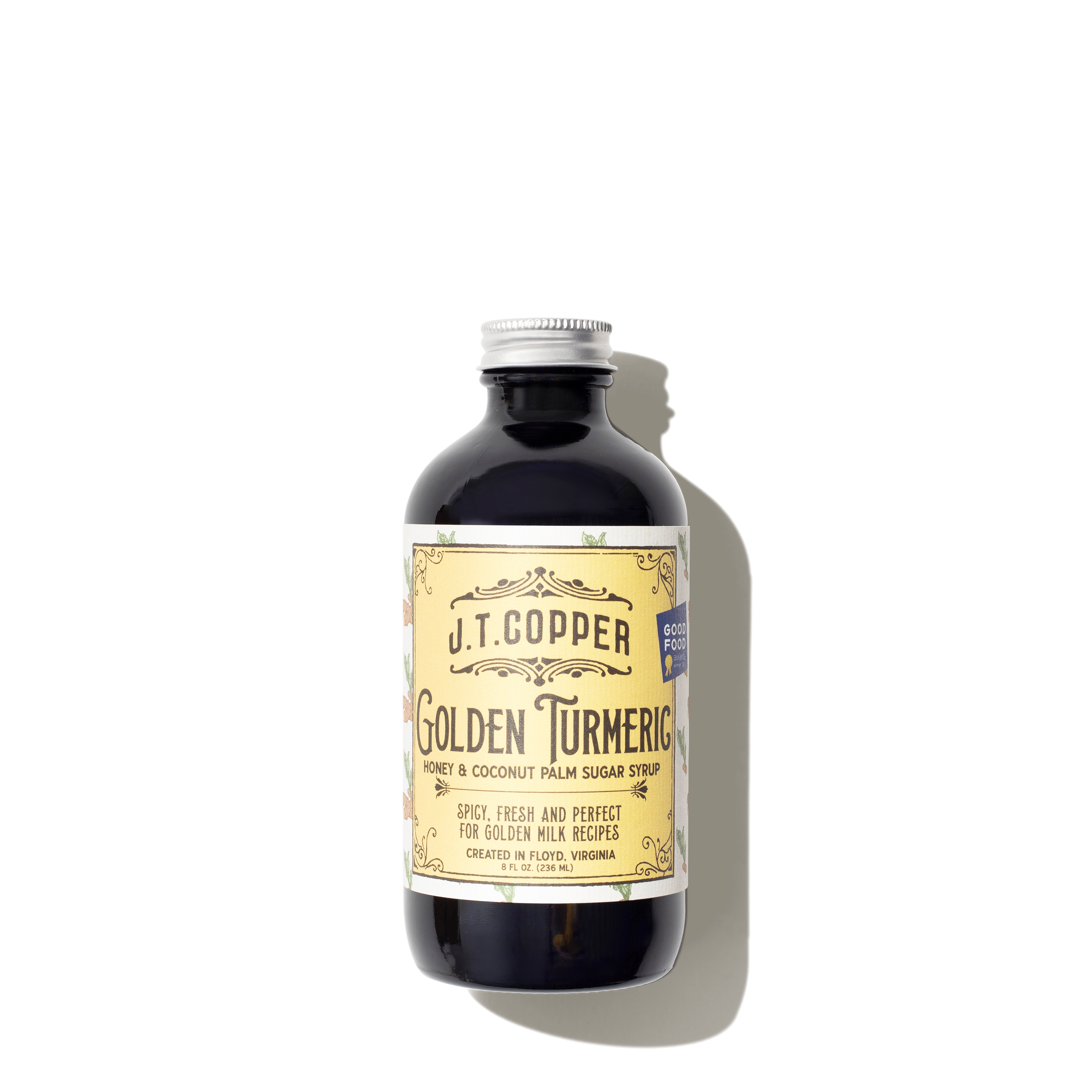 Golden Turmeric Syrup Red Rooster Coffee