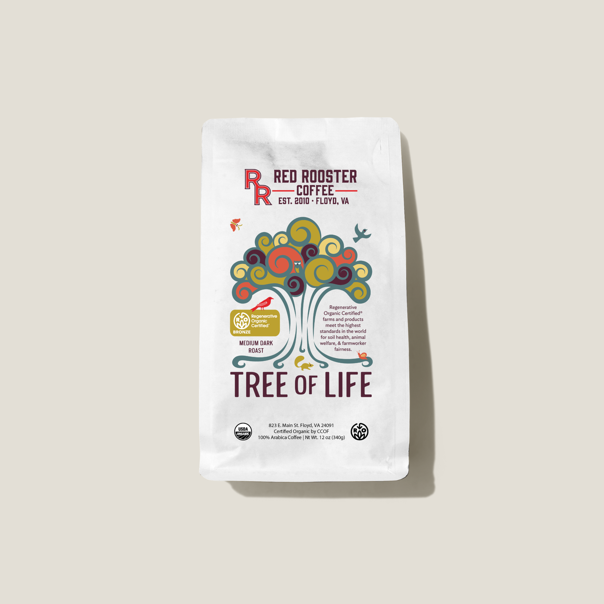 Tree of Life - Regenerative Organic Certified® - Red Rooster Coffee
