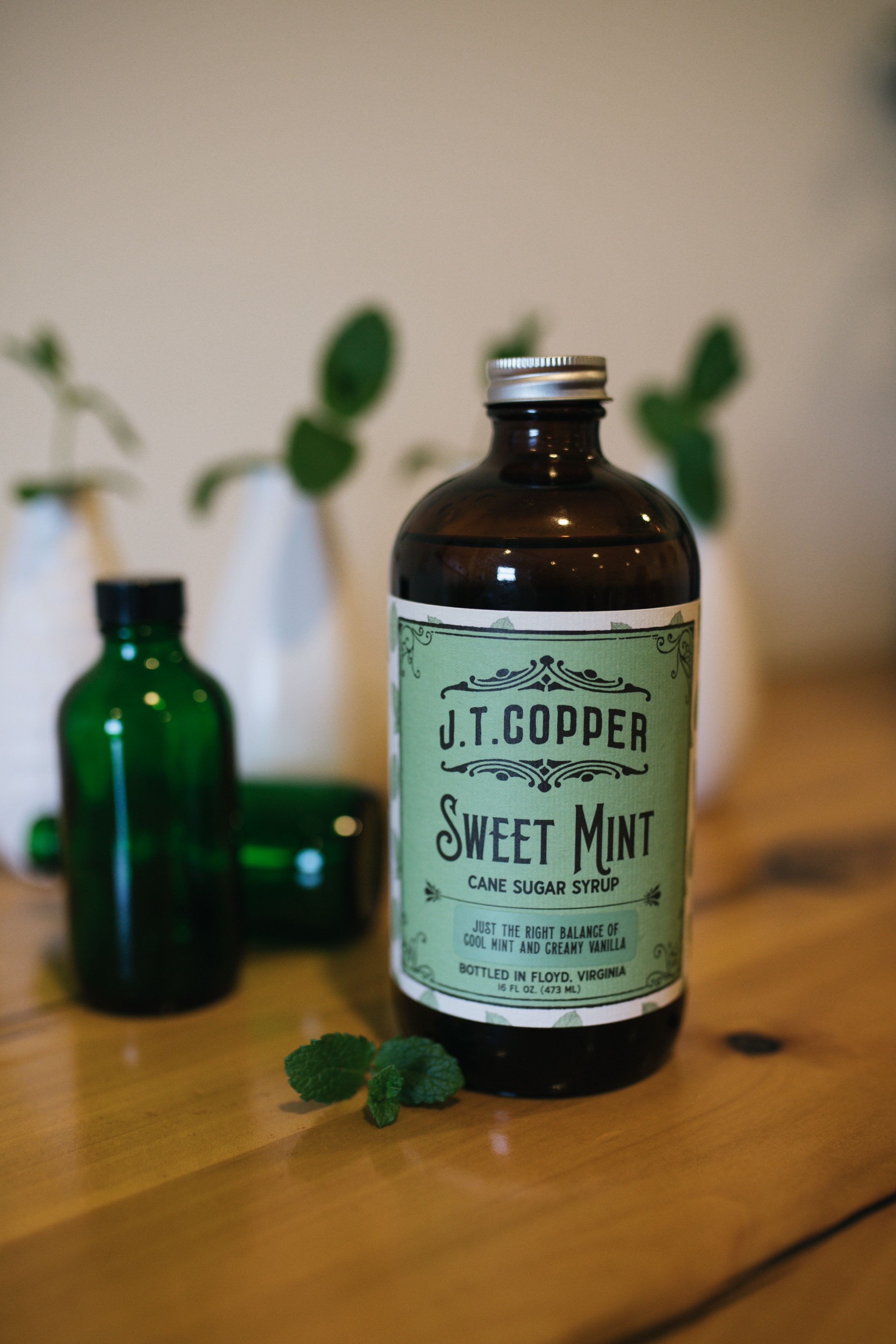 Sweet Mint Syrup - Red Rooster Coffee