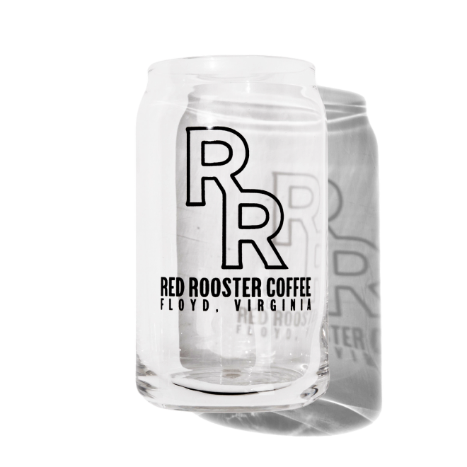 Black RR Logo Diner Mug - Red Rooster Coffee