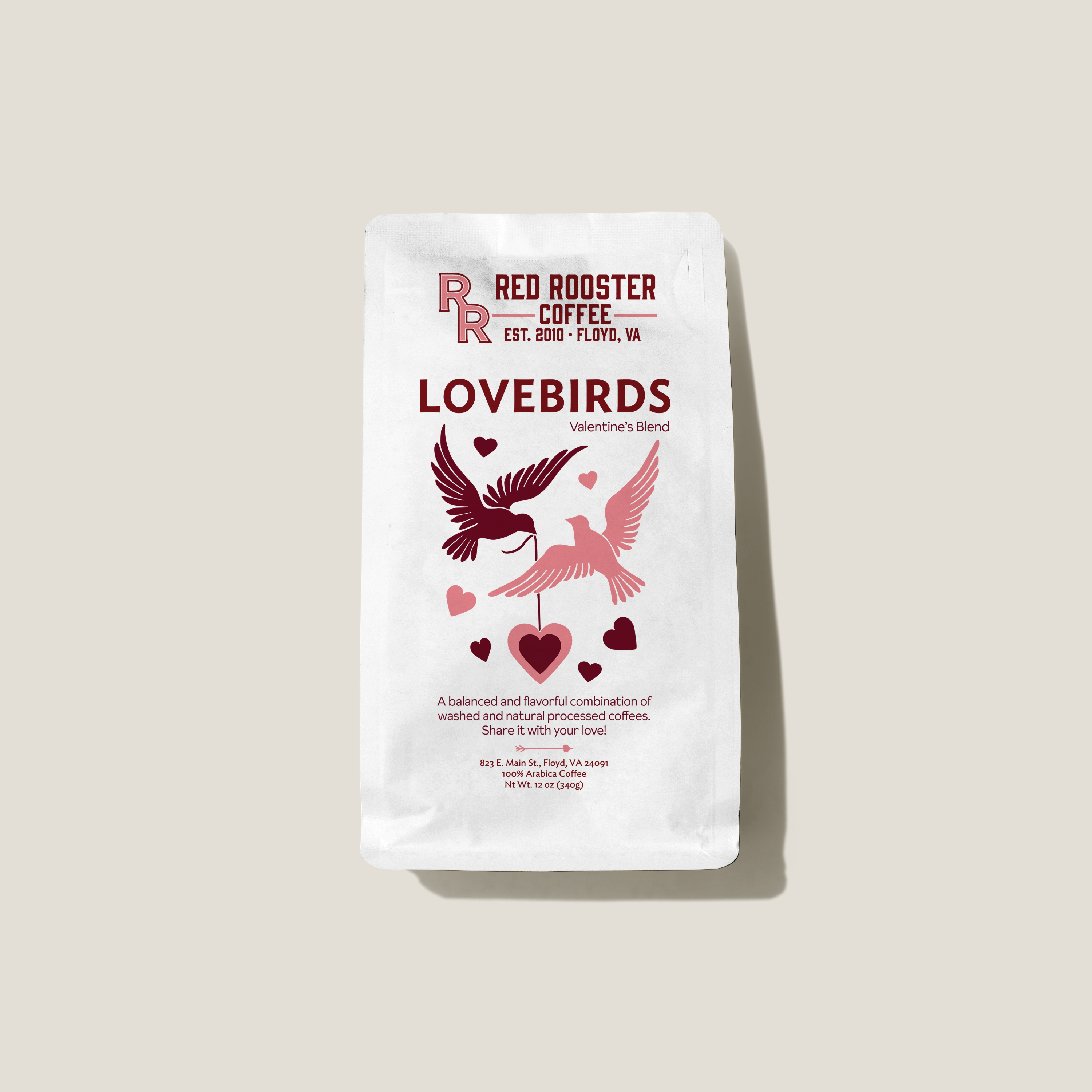 Lovebirds Valentines Day Blend Medium Roast Coffee