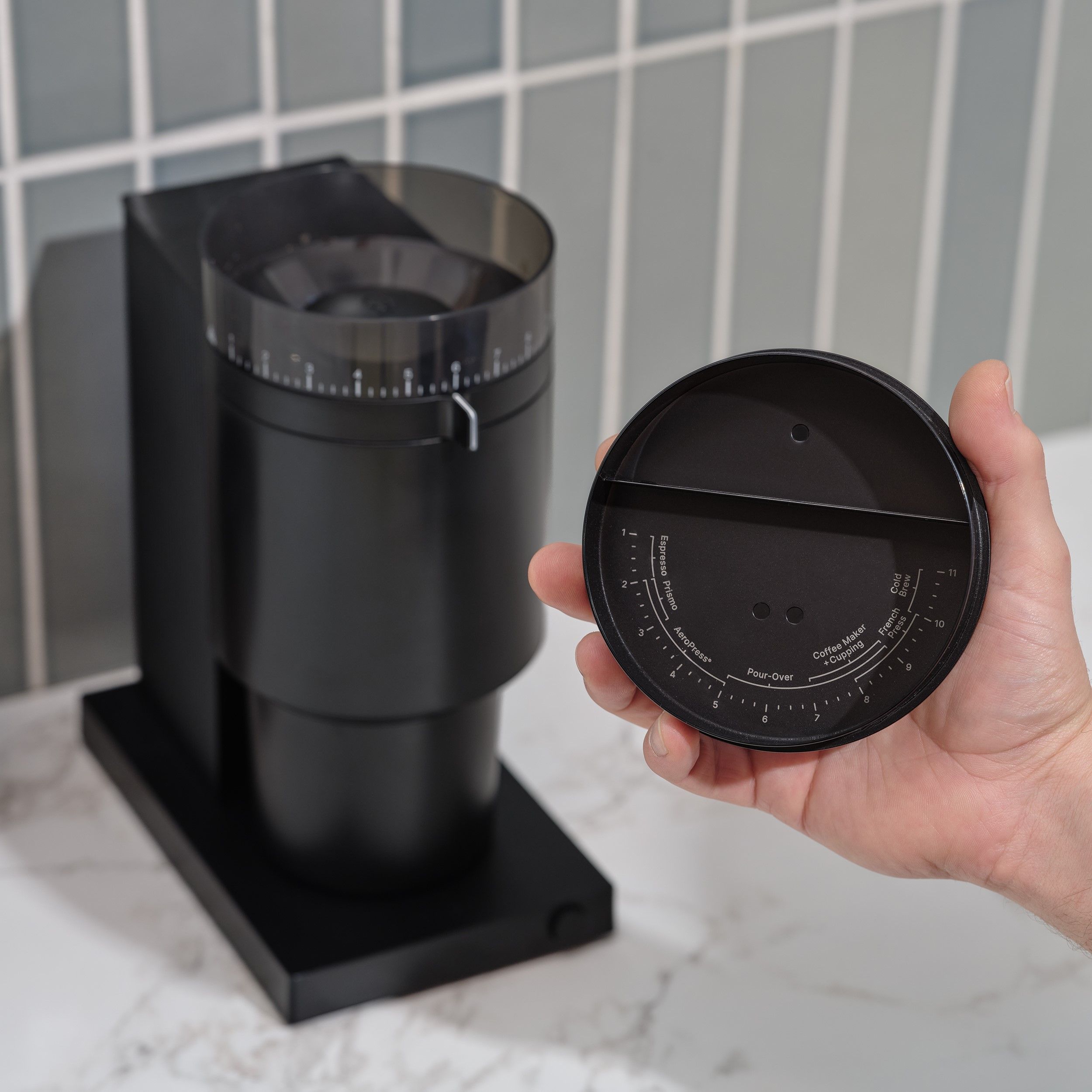 Fellow Opus Conical Burr Grinder - Red Rooster Coffee