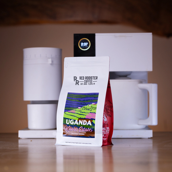 Red Rooster Coffee Uganda Kisoro Estate Anaerobic Natural Light