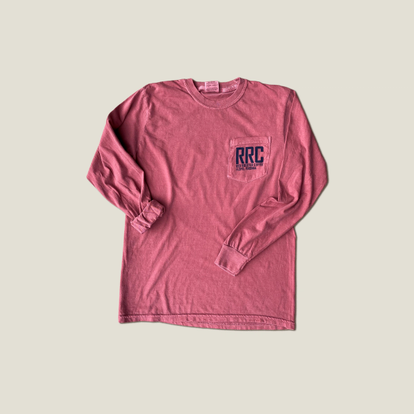 Long Sleeve Pocket Tee - Red Rooster Coffee