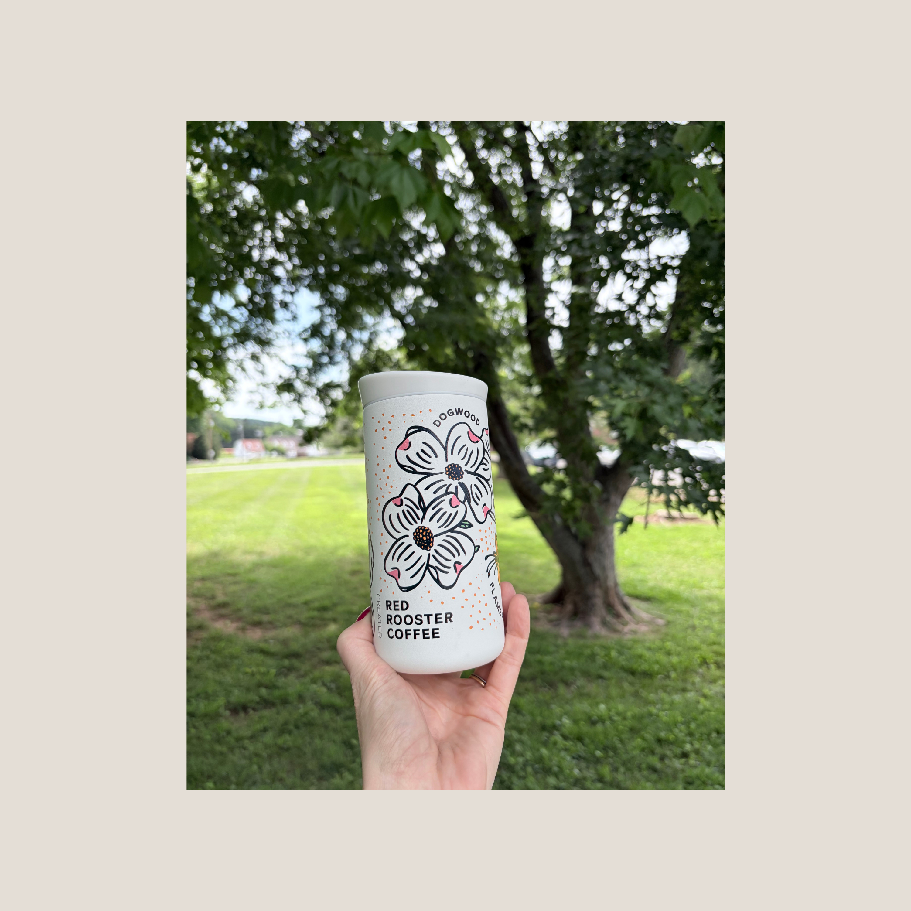 Dogwood Nomad Flip Tumbler - Red Rooster Coffee