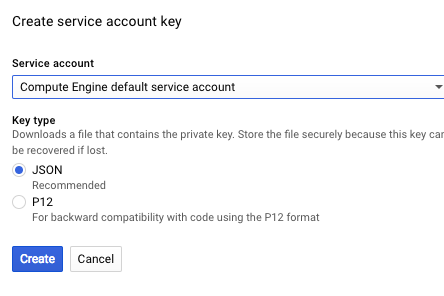 Google Cloud Screenshot