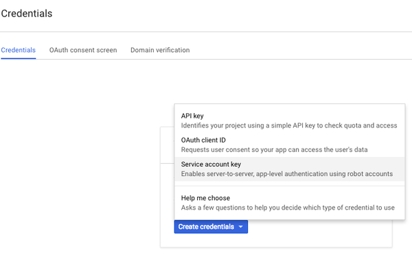 Google Cloud Screenshot