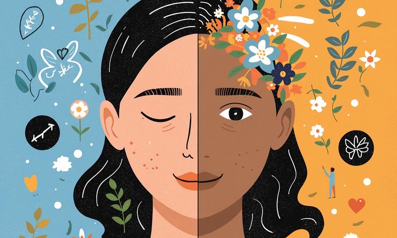 compare and contrast mental health and emotional health