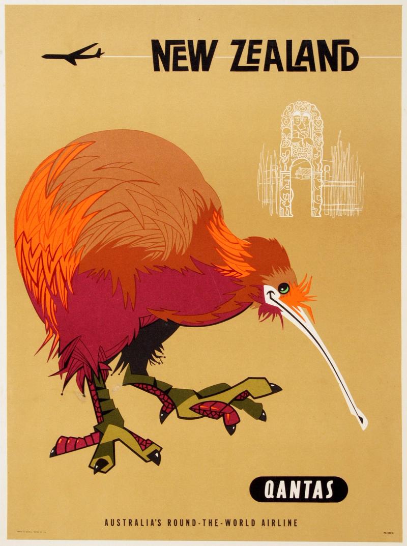 Harry Rogers, Qantas — New Zealand