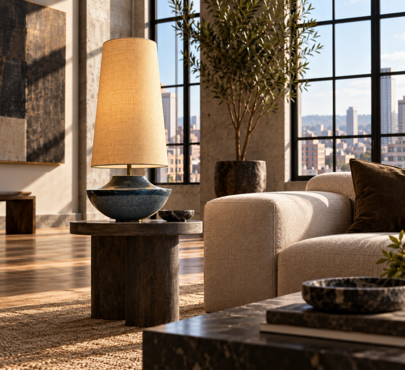 R. Houben, XL Ceramic Lamp