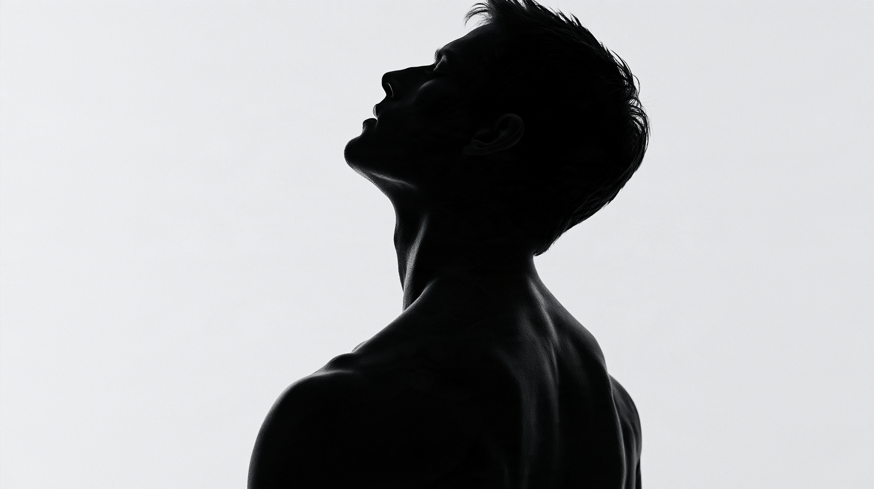 male model shirtless