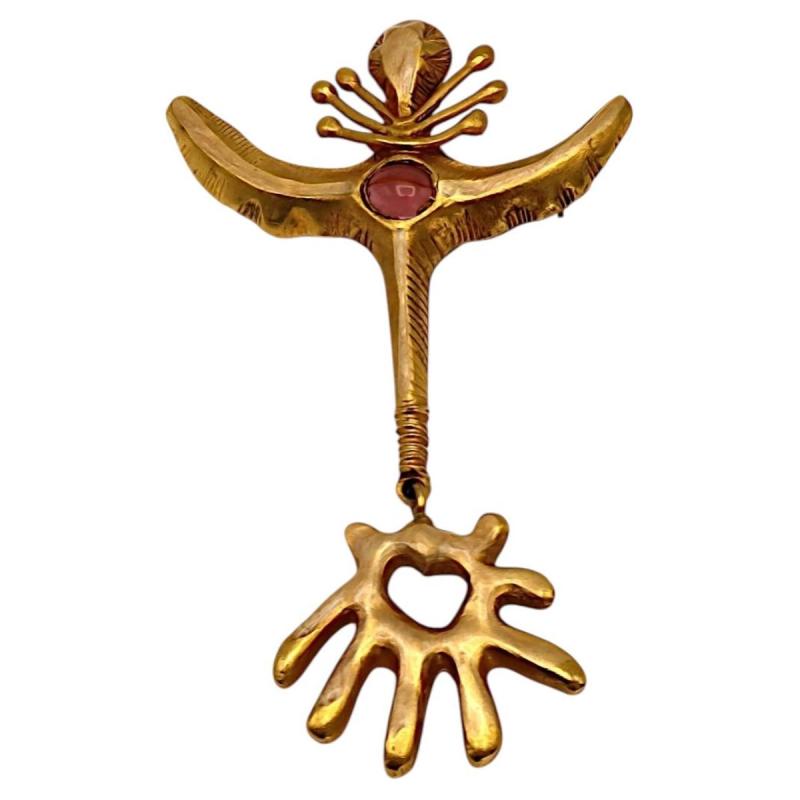 Abstract Brooch Pendant, Christian Lacroix