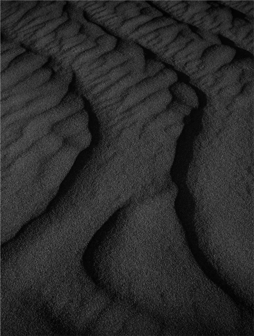 Icelandic volcanic sand