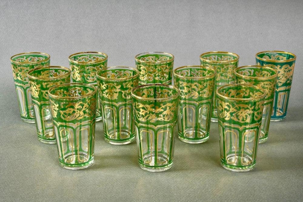 Gilded Green Tumblers, Saint Louis