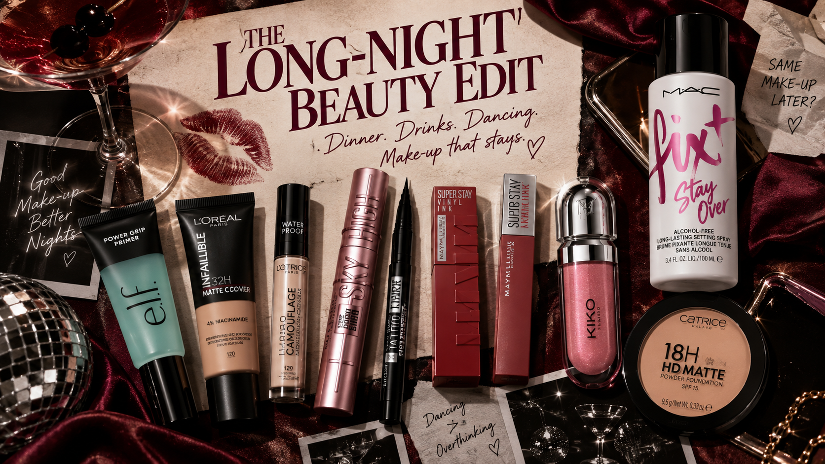 THE LONG-NIGHT BEAUTY EDIT
