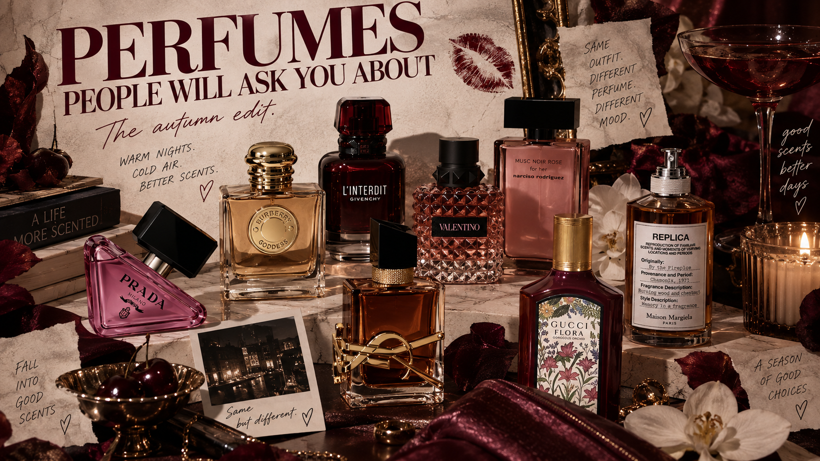 PERFUMES PEOPLE WILL ASK YOU ABOUT: THE AUTUMN EDITION