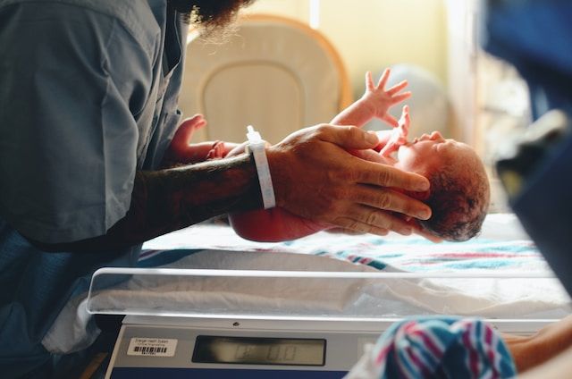 A new born baby