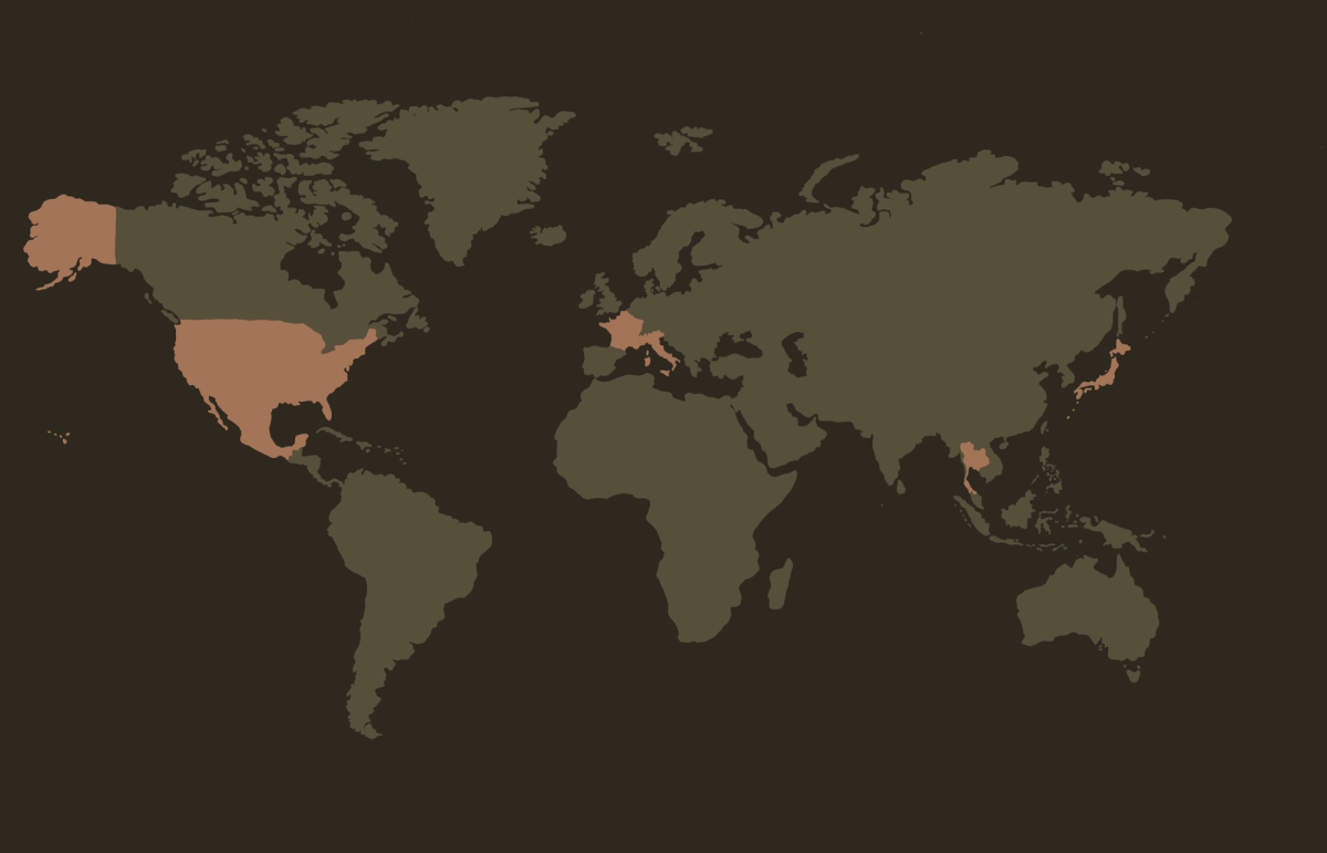 Pangea Kitchen Map