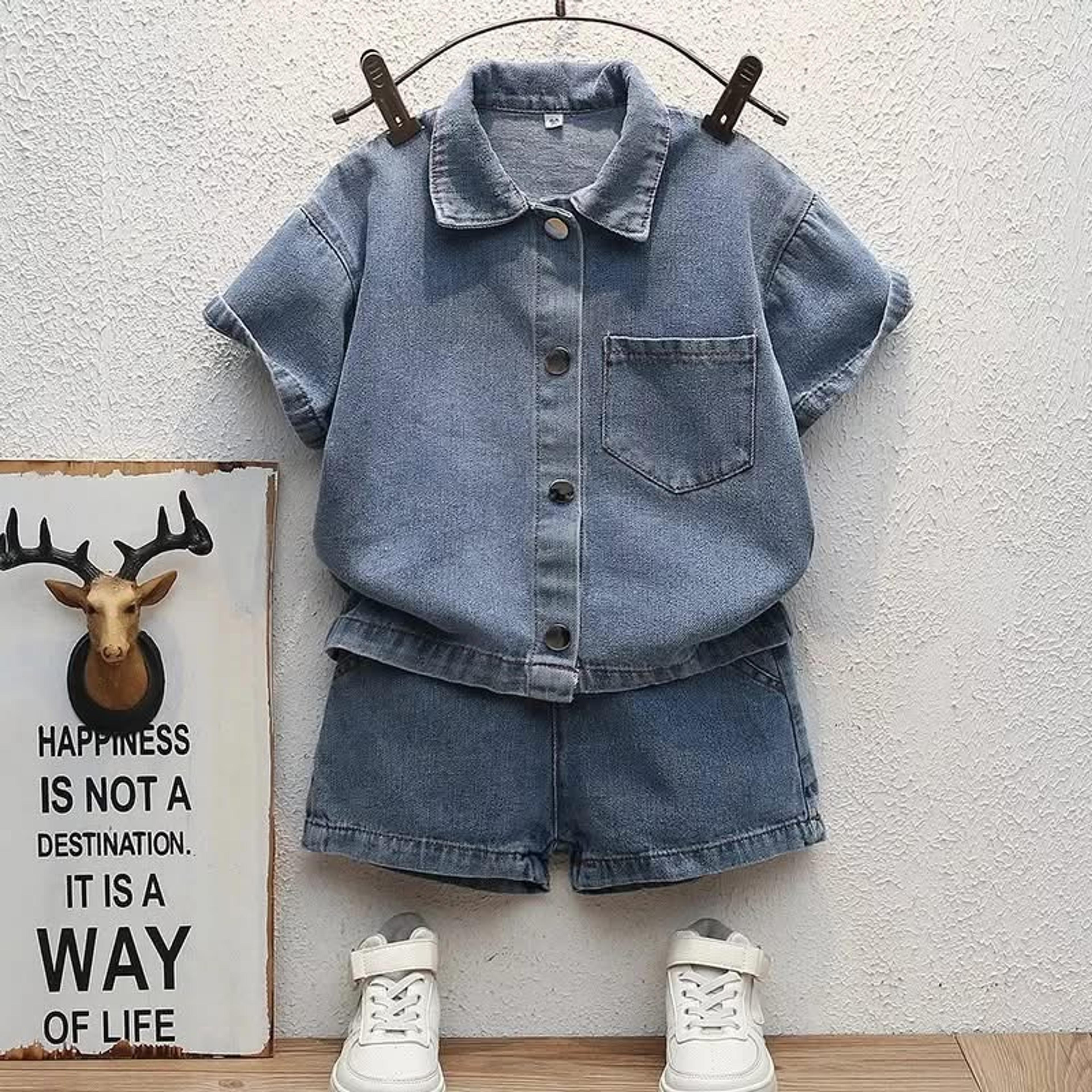 Kids' Denim Explorer Set