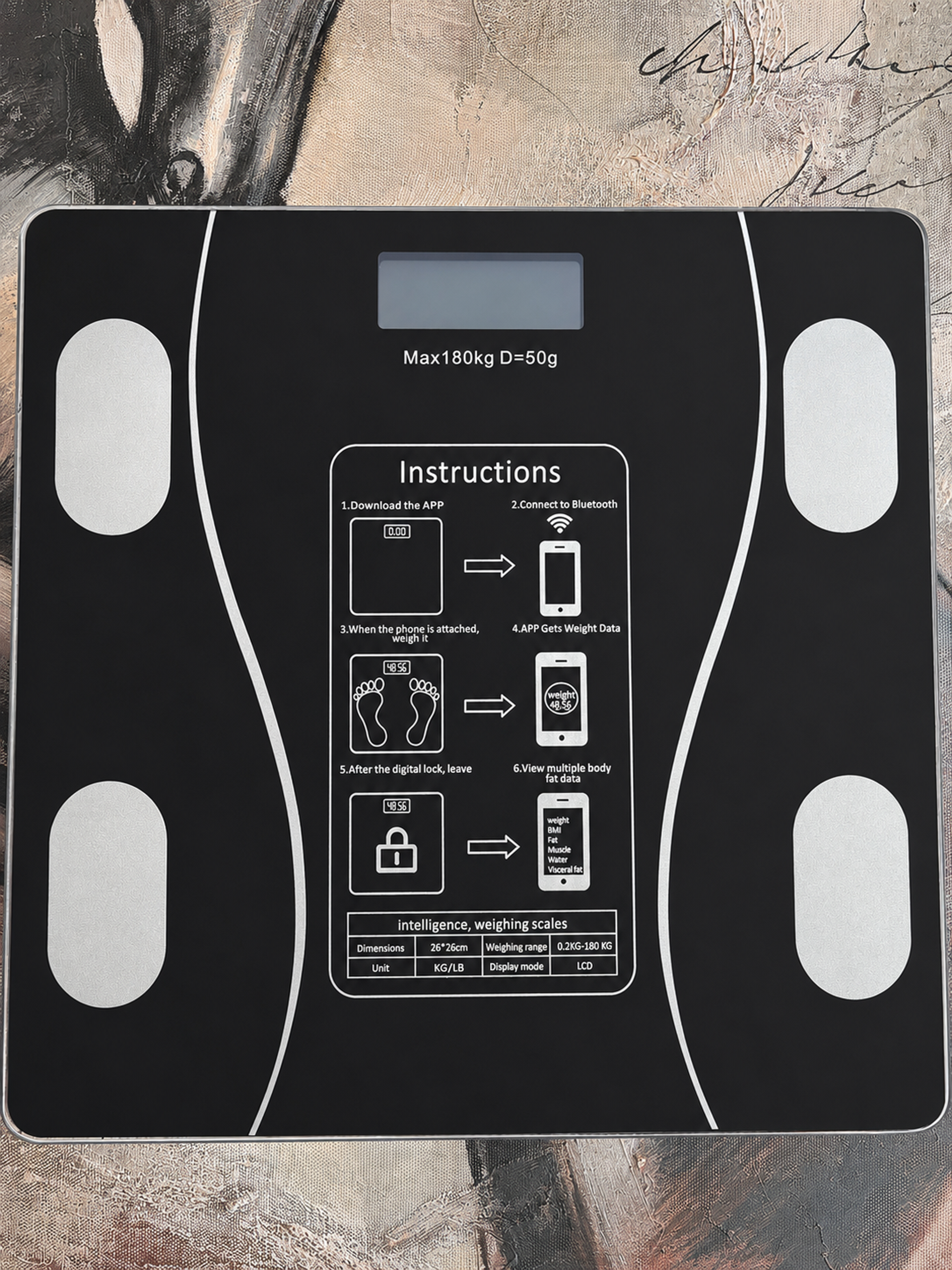 Bluetooth Smart Body Composition Scale thumbnail 5