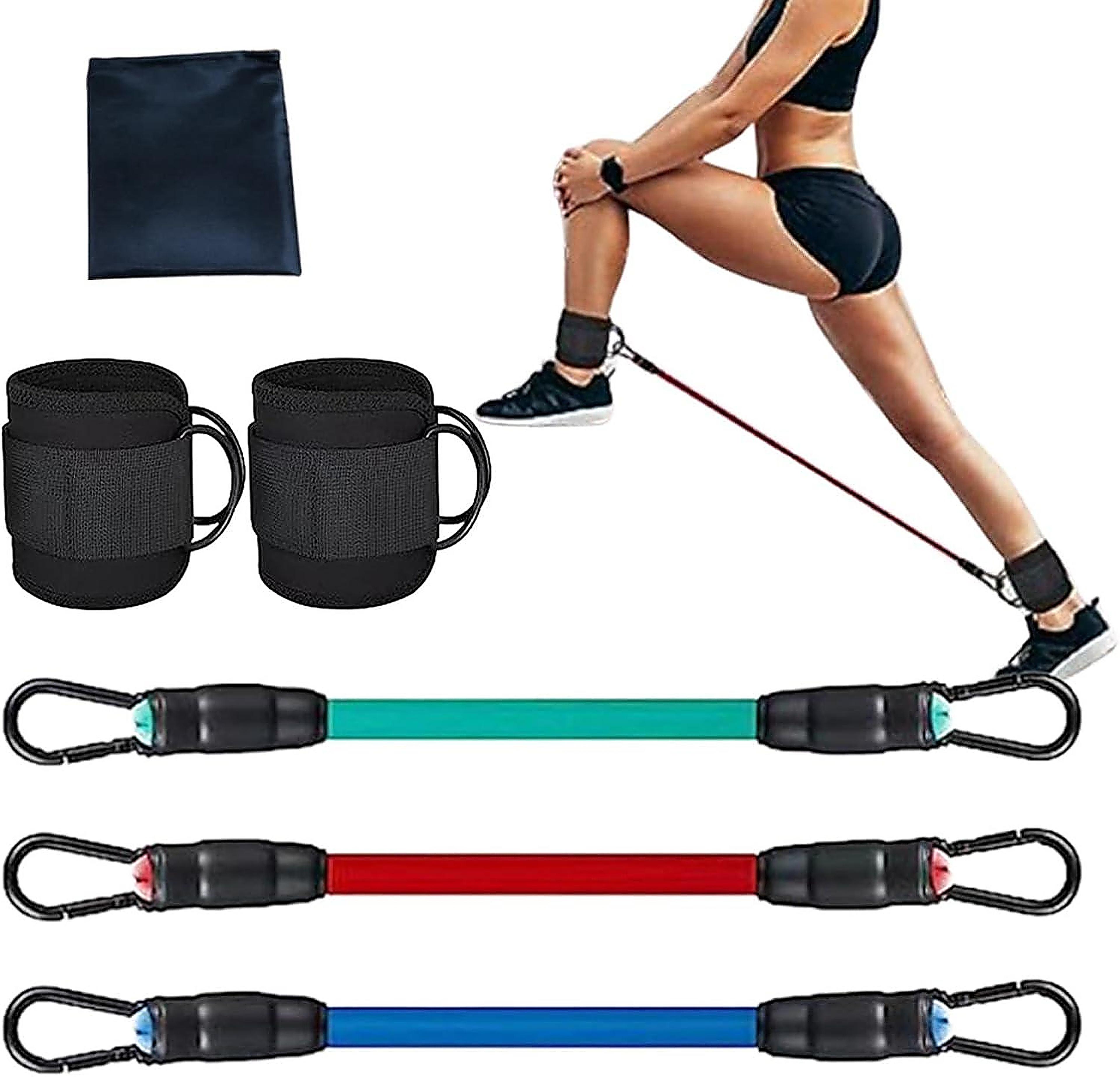 Ankle Straps with 3 Free Resistance Tubes - view 2