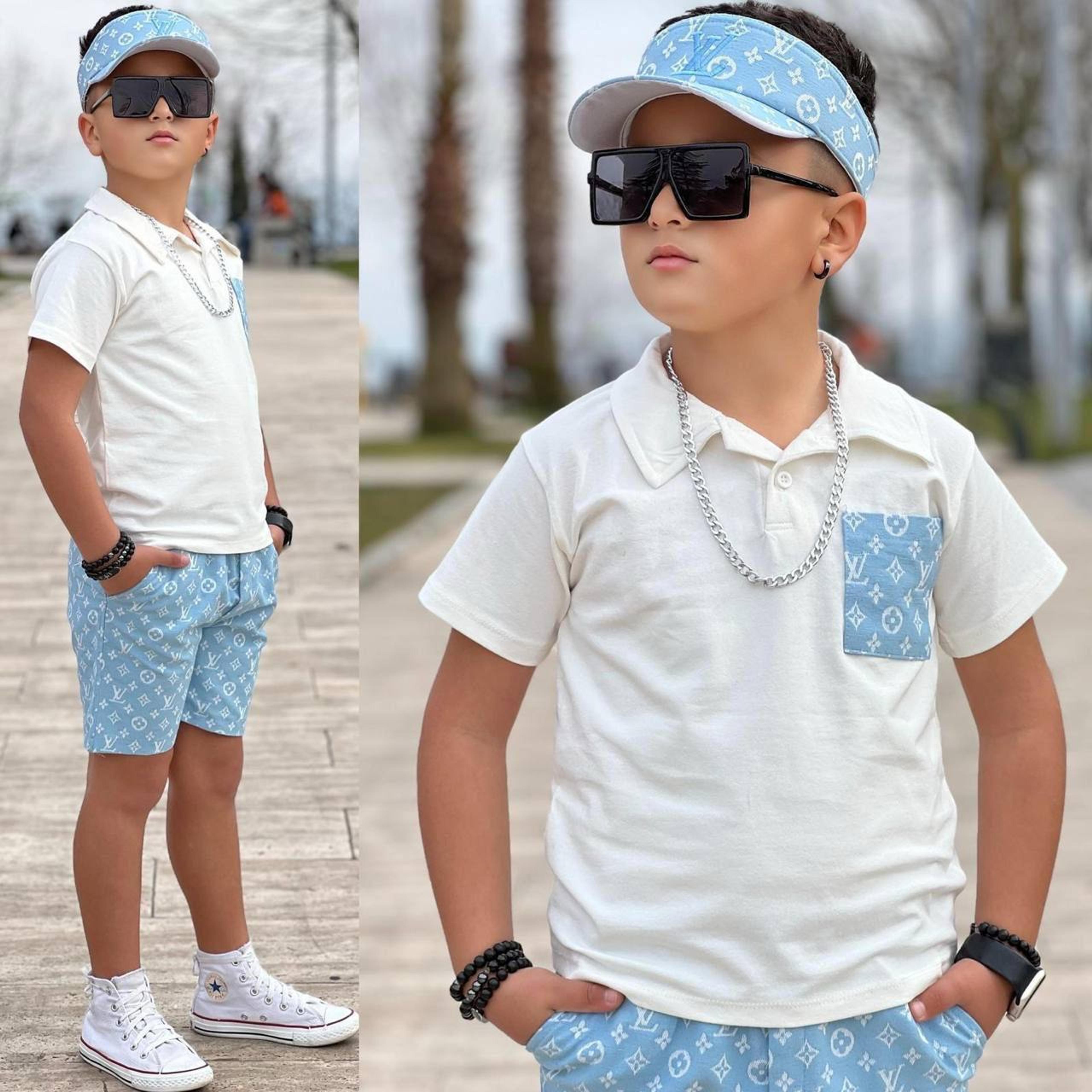 Kids' Classic Polo Shorts Set thumbnail 2