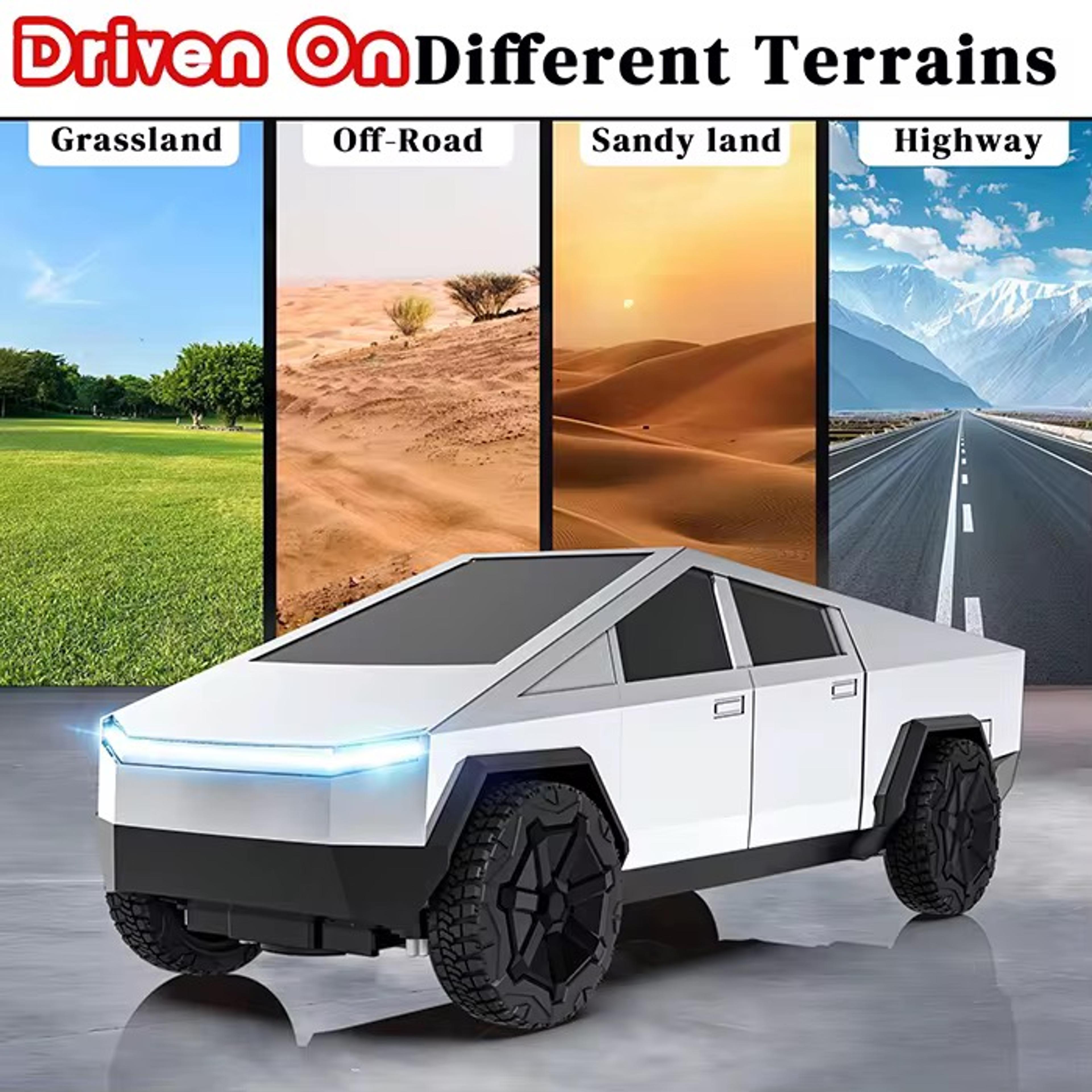 RC Cyber Truck - Rechargeable Remote Control Car thumbnail 2