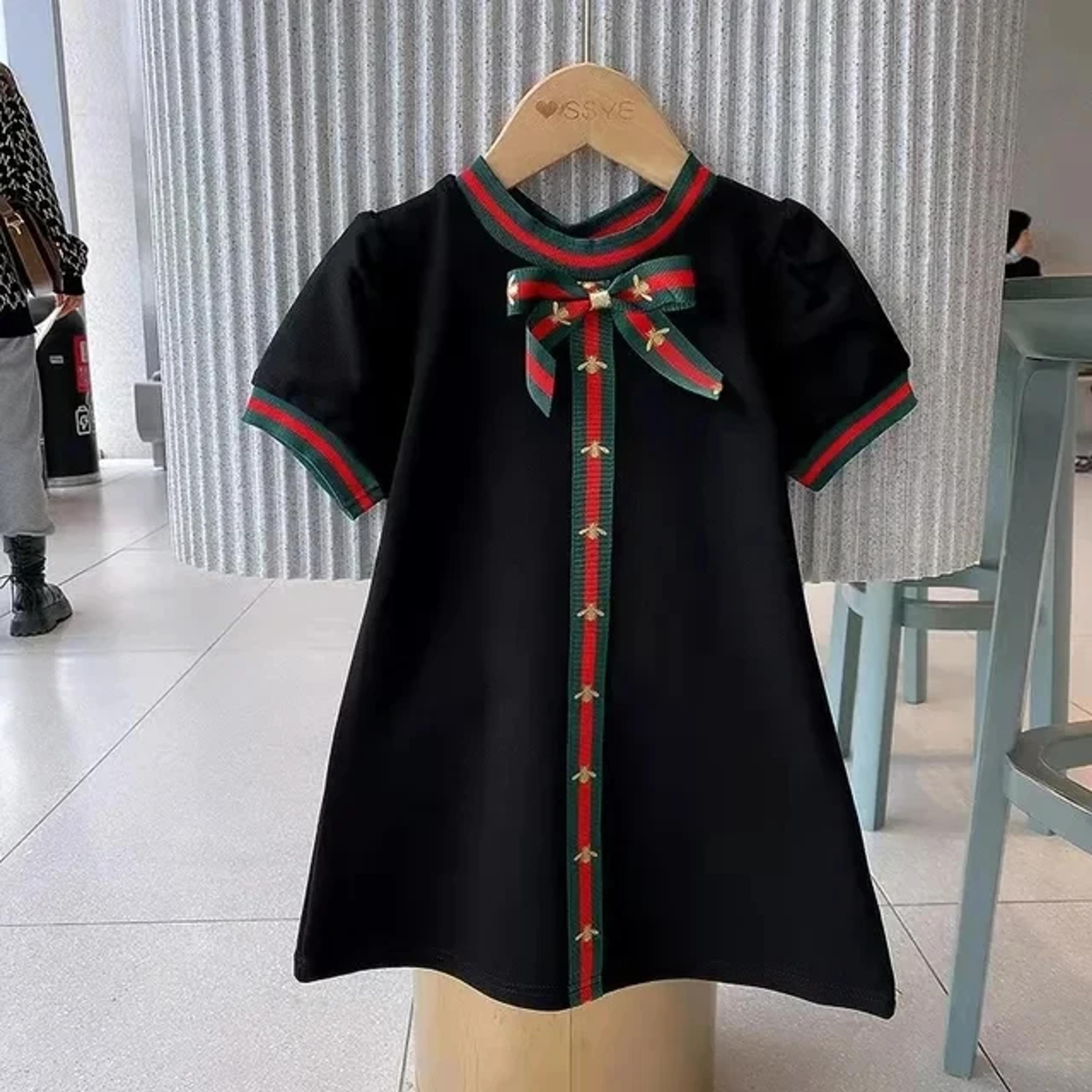 Girls' Luxury Ribbon Dress